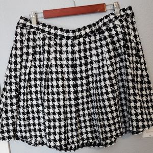 Eloquii tweed mini skirt